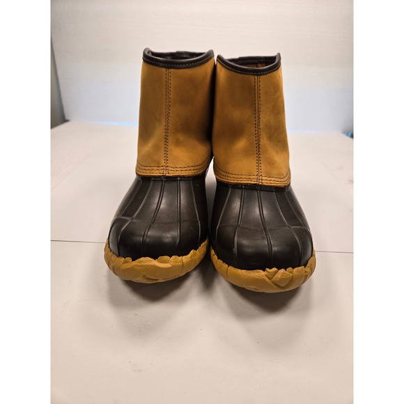 Lacrosse Trekker II 7 Brown Duck Boots Mens 12 Rubber Leather Waterproof 273120 main image 4